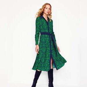 NWT Boden Kate Midi Shirt Dress